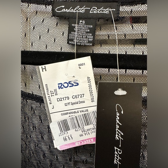 Candalite Petite Lace Dress Size Small - Picture 6 of 9